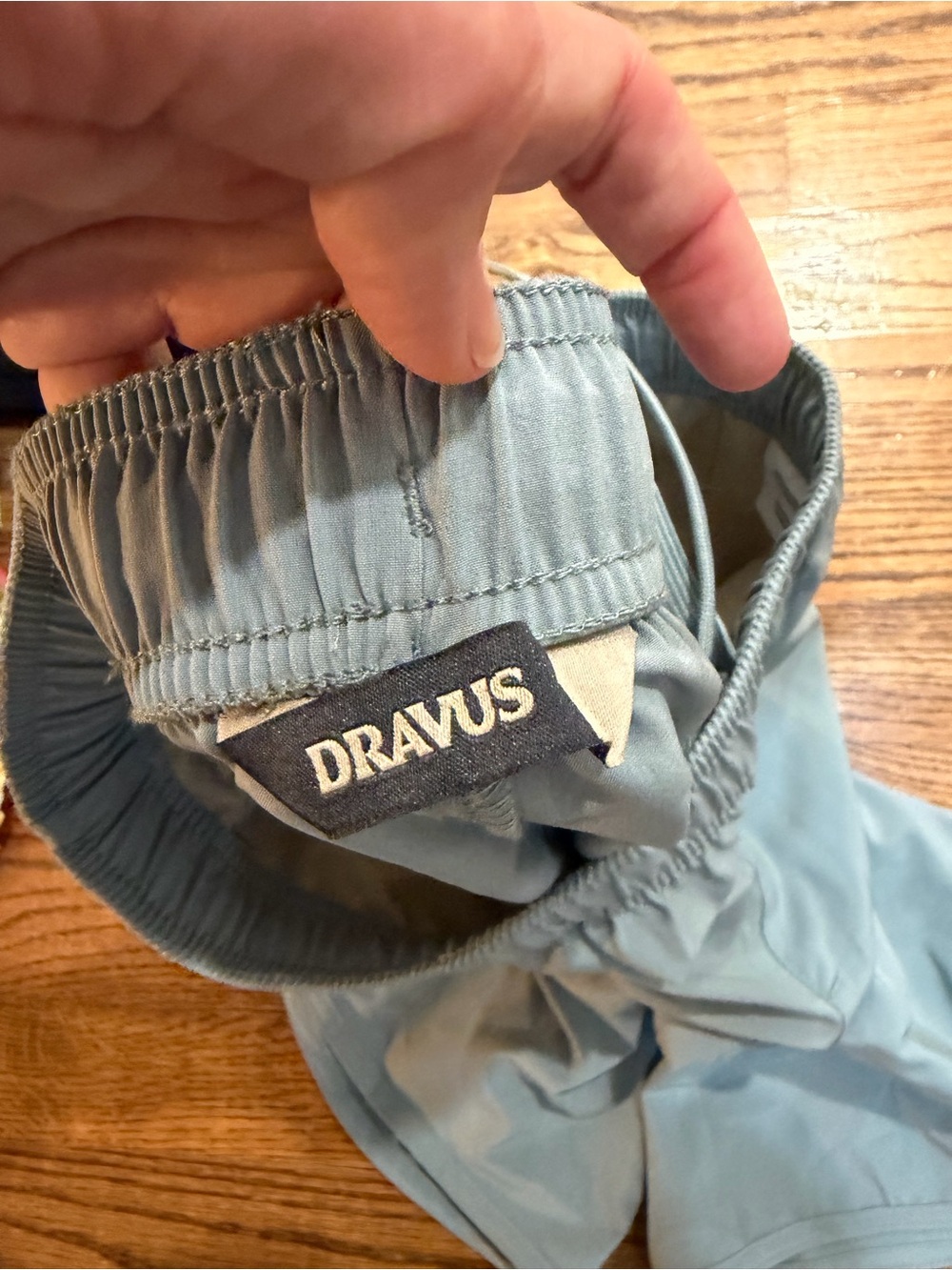 Zumiez Men's Athletic Shorts - Pale Blue - Picture 4 of 6
